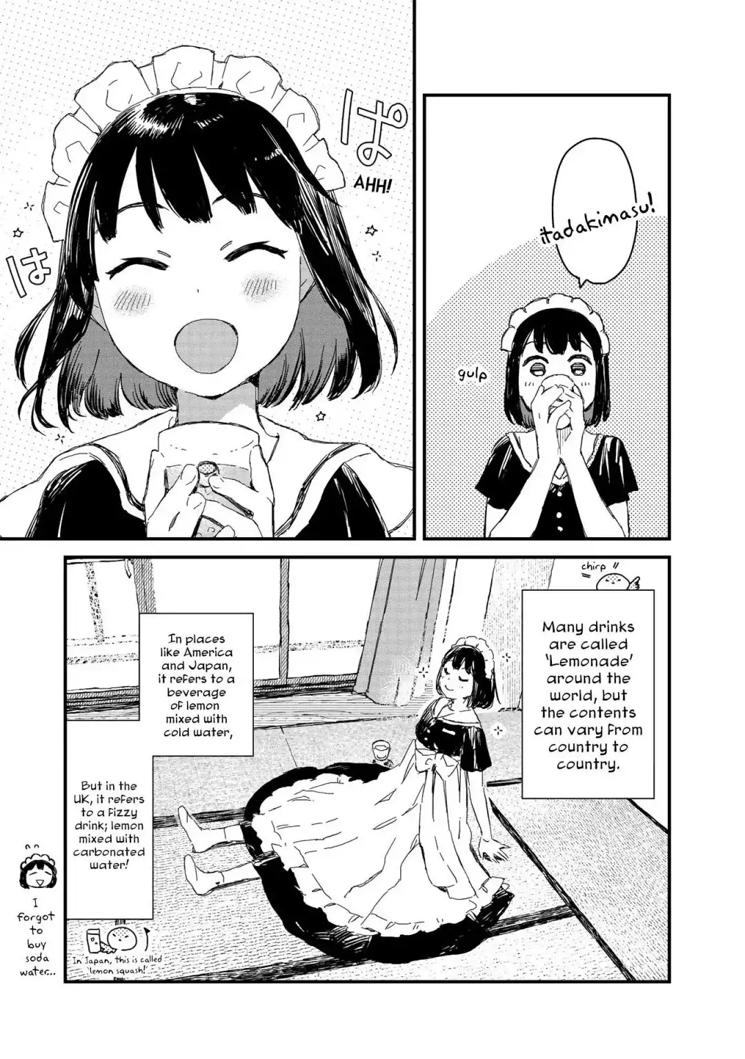 Maid-san wa Taberu Dake Chapter 19 9